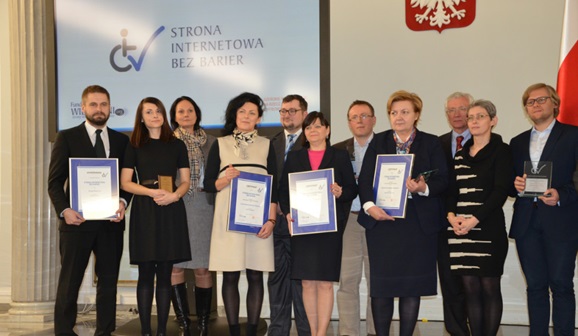 Rozdanie Nagród "Strona Internetowa bez Barier" (fot. KRRiT)