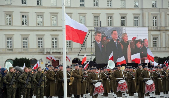 Uroczyste obchody Święta Niepodległości (fot. Agencja ONS)