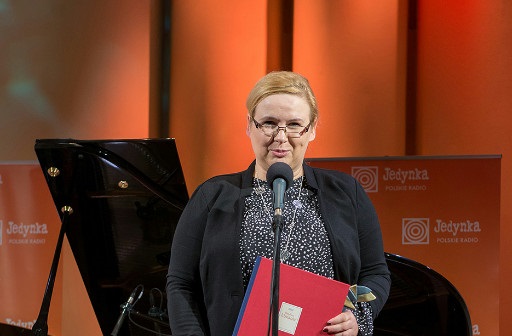 Izabela Żukowska, laureatka nagrody „Talanton 2017” za debiut dramaturgiczny (fot. Wojciech Kusiński)