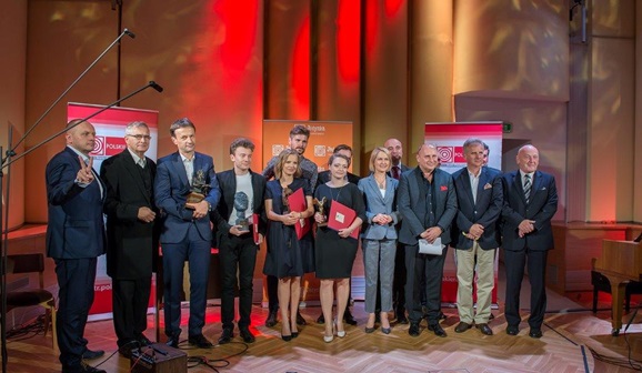Uroczysta gala wręczenia nagród Teatru Polskiego Radia dla debiutujących artystów (fot. Wojciech Kusiński/Polskie Radio)