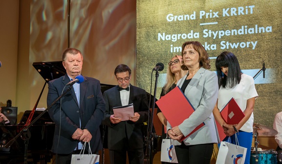Gala wręczenia Nagród: Jolanta i Andrzej Rudnikowie, Wojciech Markiewicz, Alicja Grembowicz, Anna Dudzińska (fot. Wojciech Kusiński)