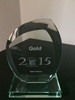 statuetka nagrody Gold EASA BPA 2015