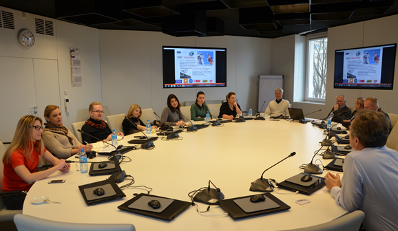 Spotkanie z członkami i pracownikami Biura KRRiT oraz przedstawicielami mediów z Białorusi, Mołdawii i Ukrainy (fot. KRRiT)