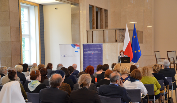 Prof. Małgorzata Fuszara, Government Plenipotentiary for Equal Treatment (photo KRRiT) 