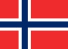grafika flagi Norwegii