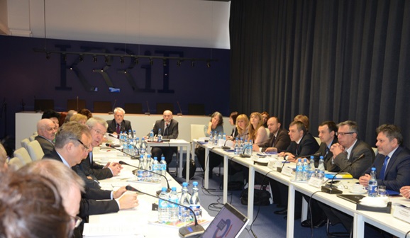 Spotkanie KRRiT z przedstawicielami Ukraińskiej Rady Telewizji i Radia (fot. KRRiT)