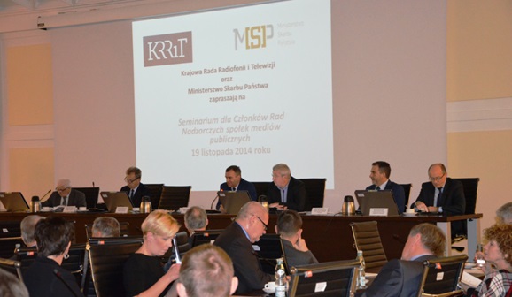 Seminarium dla Członków Rad Nadzorczych spółek mediów publicznych (fot. KRRiT)
