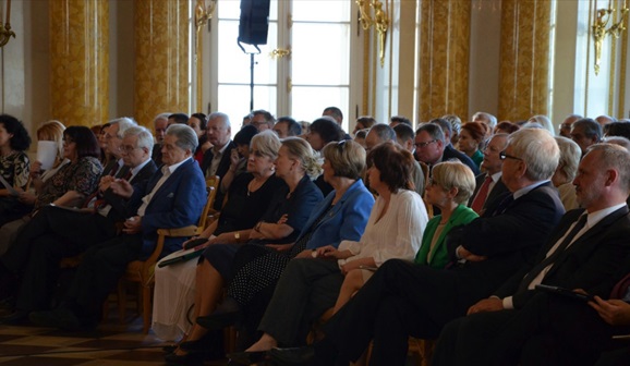 Uroczyste obchody 20-lecia ustawy o radiofonii i telewizji na Zamku Królewskim w Warszawie (fot. S.Maksymowicz/KRRiT)