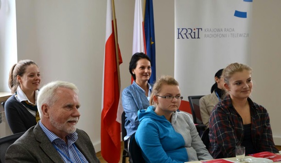 Spotkanie z uczniami I Liceum Ogólnokształcącego w Świdniku. 
