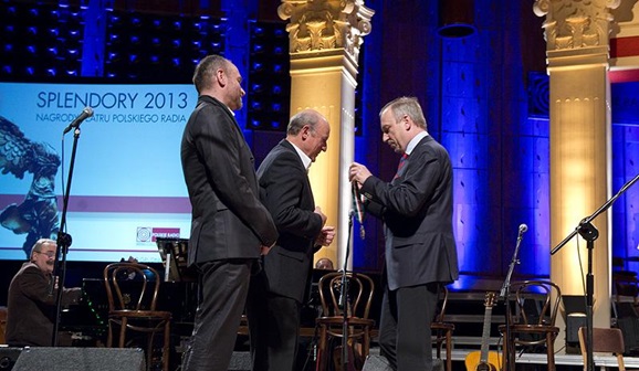  Wielki Splendor 2013, Bogdan Zdrojewski, Minister KiDZ oraz Piotr Frączewski i Mariusz Bonaszewski