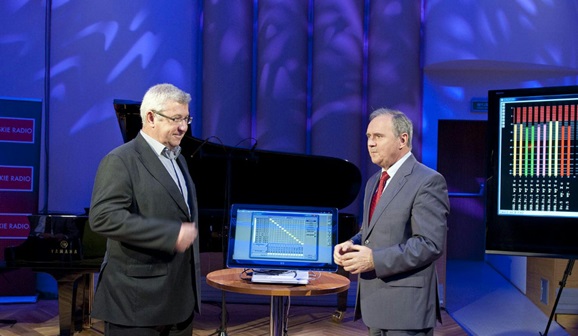 Jan Dworak, przewodniczący KRRiT i Andrzej Siezieniewski, Prezes Polskiego Radia.