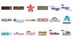 Logo 18 stacji obecnych na multipleksie D2