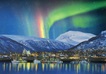 Zorza polarna nad Tromso