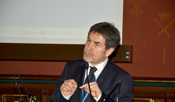 Prof. dr hab. Bogusław Nierenberg, medioznawca, UJ, spotkanie na Uniwersytecie Jagiellońskim (fot. Anna Wojnar)