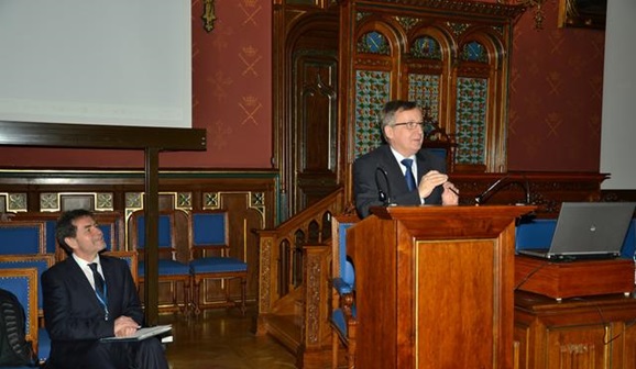 JM Rektor Uniwersytetu Jagiellońskiego, prof. dr hab. med. Wojciech Nowak, spotkanie na Uniwersytecie Jagiellońskim, (fot. Anna Wojnar) (fot. Anna Wojnar)